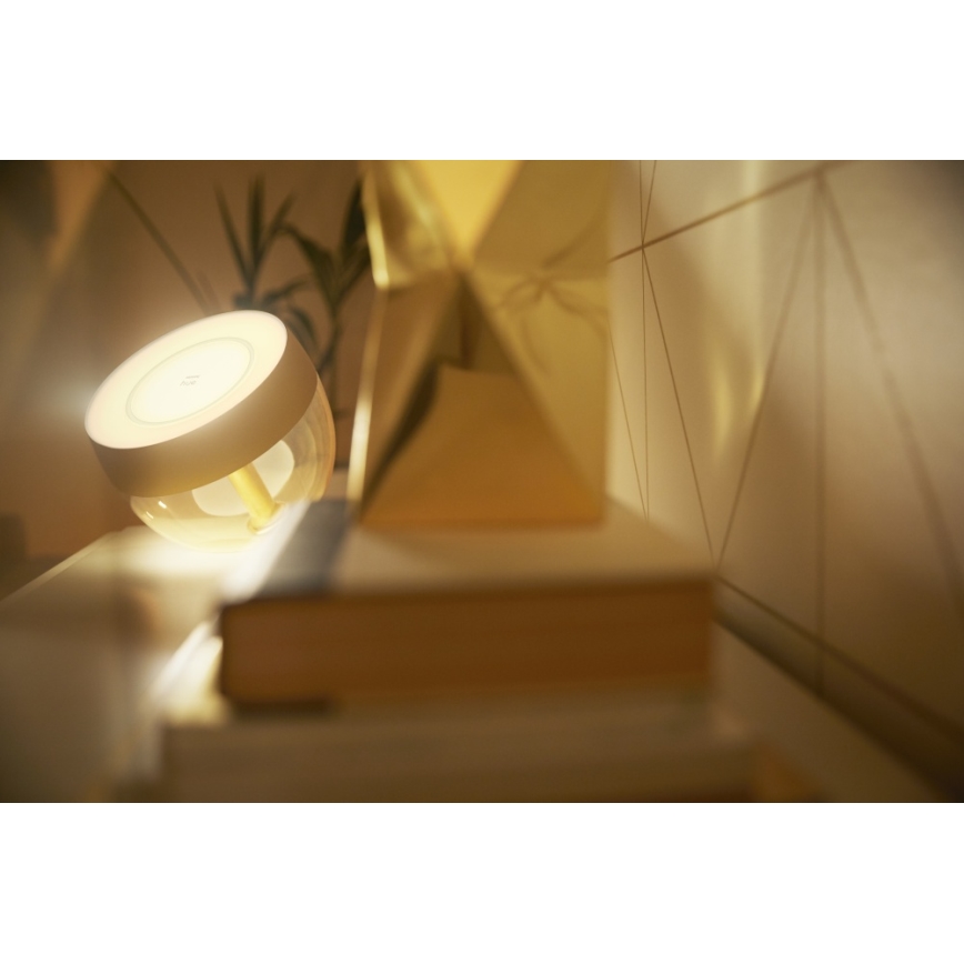 Philips - LED RGB Reguliuojama stalinė lempa Hue IRIS LED/8,2W/230V aukso