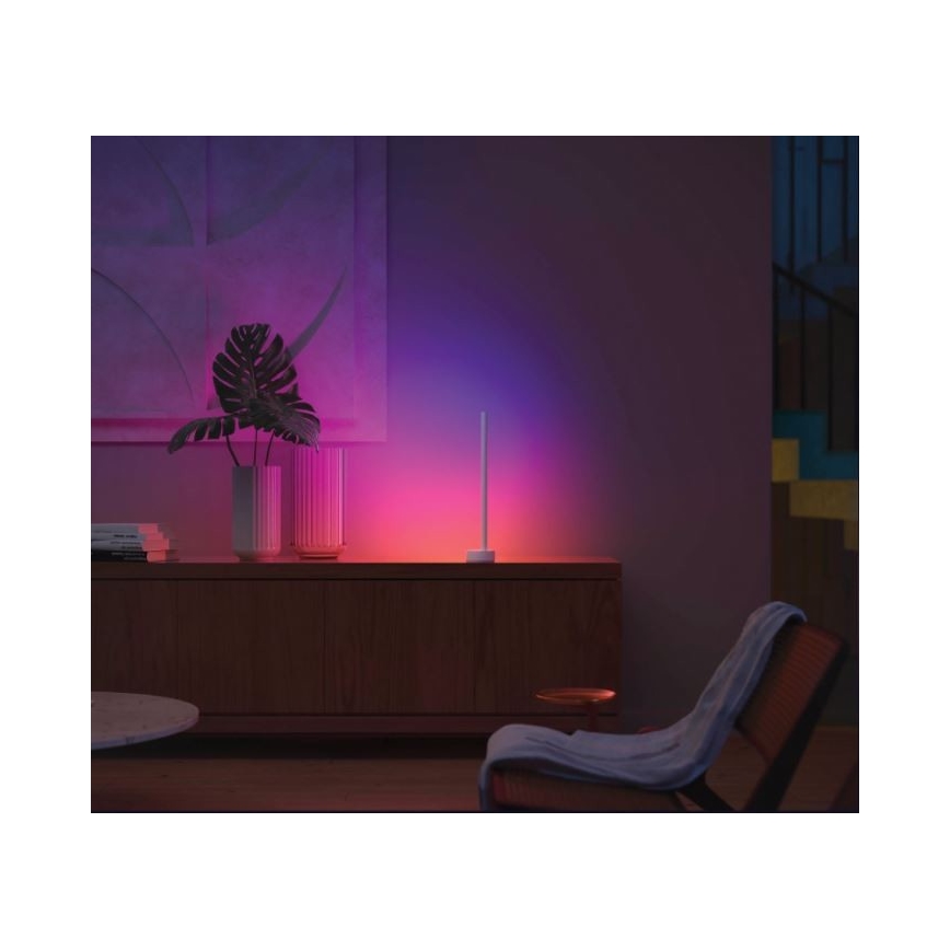 Philips - LED RGB Reguliuojama stalinė lempa Hue SIGNE LED/12W/230V 2000-6500K balta