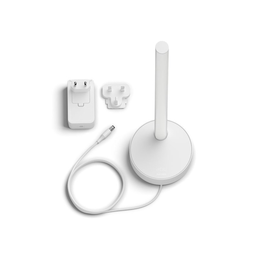 Philips - LED RGB Reguliuojama stalinė lempa Hue SIGNE LED/12W/230V 2000-6500K balta