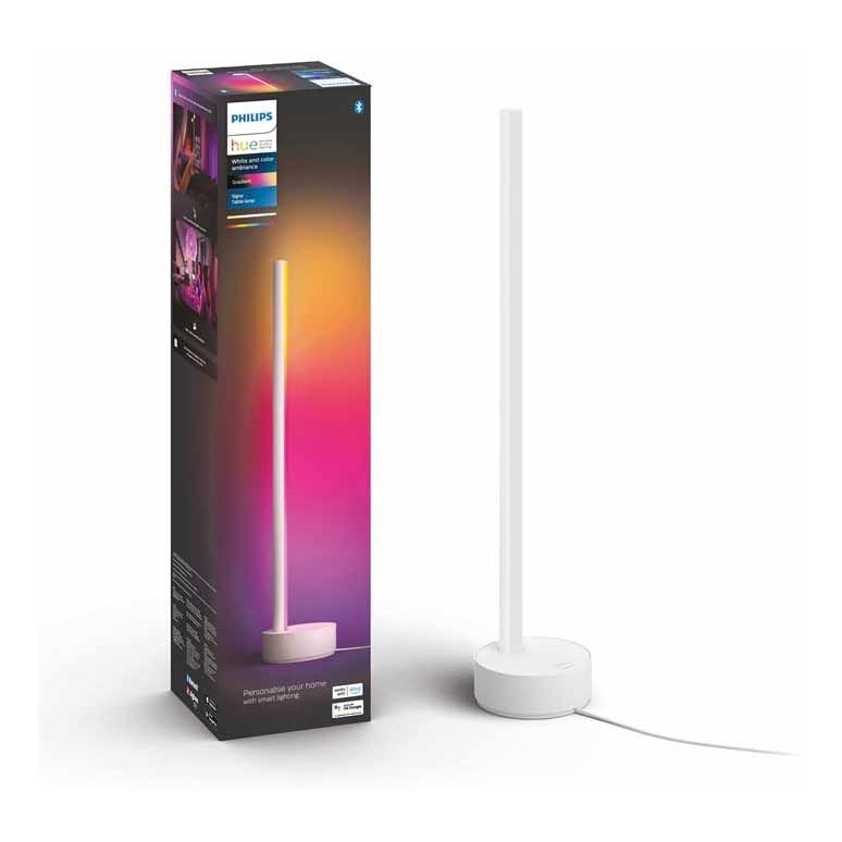 Philips - LED RGB Reguliuojama stalinė lempa Hue SIGNE LED/12W/230V 2000-6500K balta