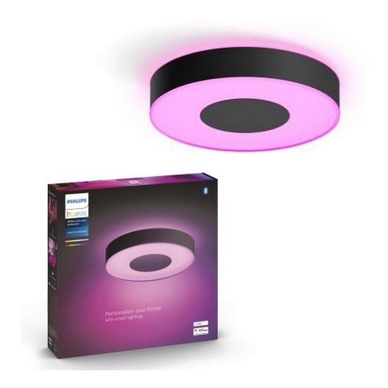 Philips - LED RGB Reguliuojamas lubinis šviestuvas Hue INFUSE LED/33,5W/230V 2000-6500K d. 381 mm juodas