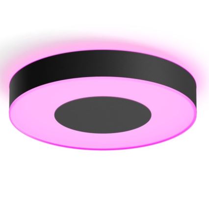 Philips - LED RGB Reguliuojamas lubinis šviestuvas Hue INFUSE LED/52,5W/230V 2000-6500K d. 425 mm juodas