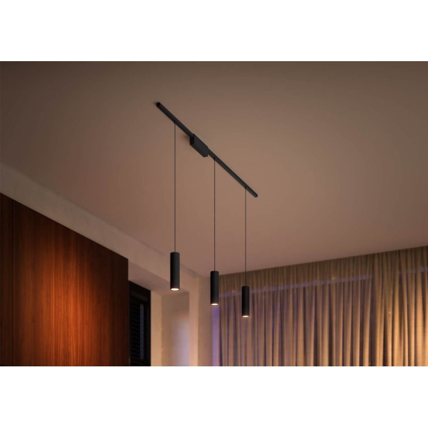 Philips - LED RGB Reguliuojamas pakabinamas sietynas bėgių sistemai Hue PERIFO LED RGB/5,2W/24V 2000-6500K