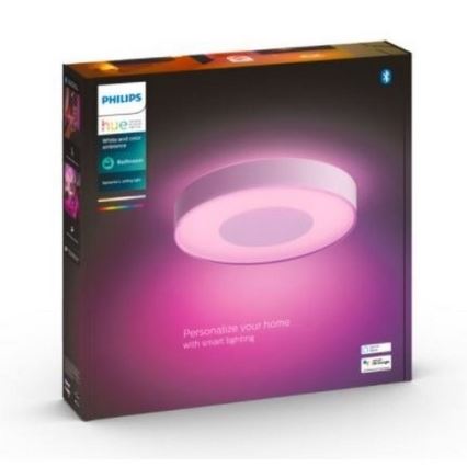 Philips - LED RGB Reguliuojamas vonios šviestuvas Hue XAMENTO LED/33,5W/230V IP44 d. 381 mm 2000-6500K