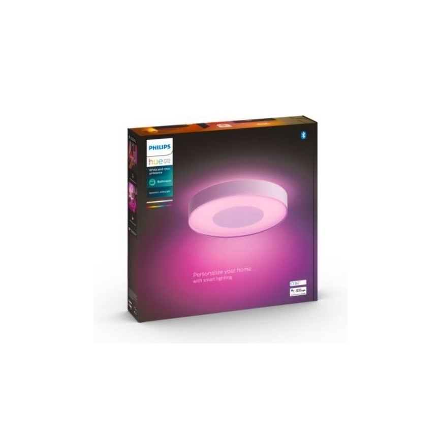 Philips - LED RGB Reguliuojamas vonios šviestuvas Hue XAMENTO LED/33,5W/230V IP44 d. 381 mm 2000-6500K
