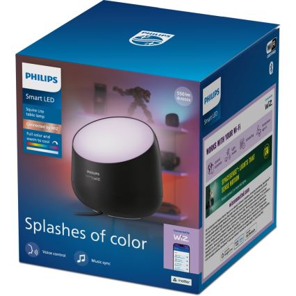 Philips - LED RGB+TW Reguliuojama stalo lempa SMART LED/9W/230V 2200-6500K Wi-Fi