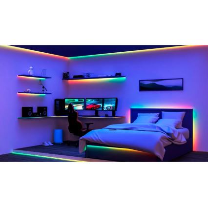 Philips - LED RGBIC reguliuojama juosta SMART STRIP 20m LED/36W/230V 2700-6500K Wi-Fi
