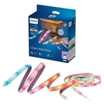 Philips - LED RGBIC reguliuojama juosta SMART STRIP 20m LED/36W/230V 2700-6500K Wi-Fi