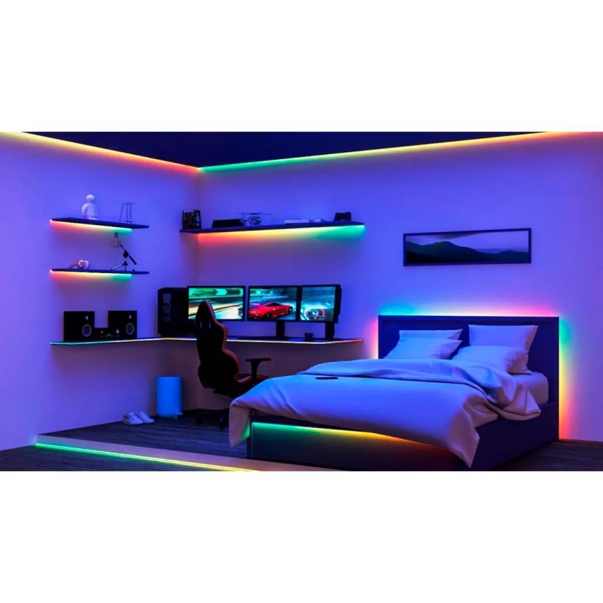 Philips - LED RGBIC dimeriuojama juosta SMART STRIP 2x5m LED/21W/230V 2700-6500K Wi-Fi