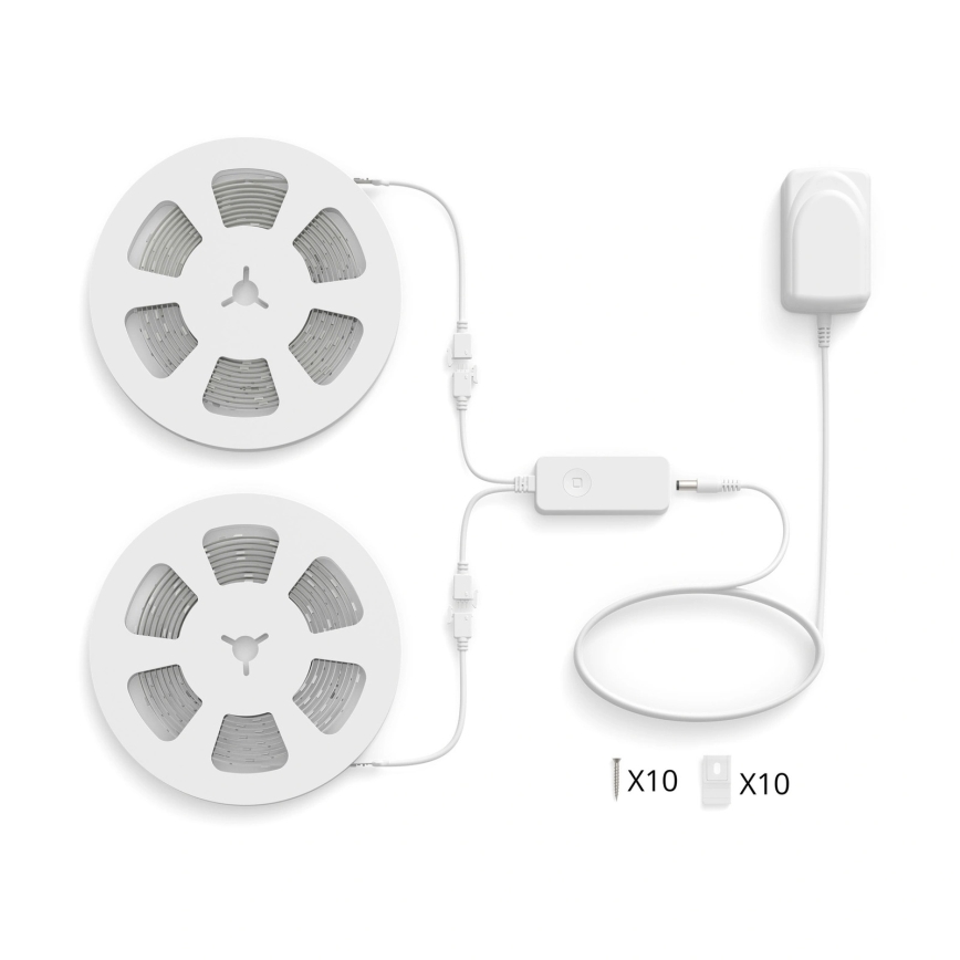 Philips - LED RGBIC dimeriuojama juosta SMART STRIP 2x5m LED/21W/230V 2700-6500K Wi-Fi