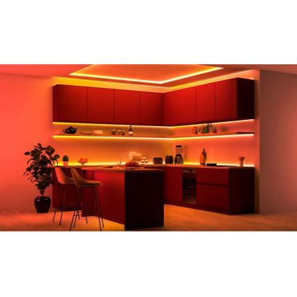 Philips - LED RGBIC dimeriuojama juosta SMART STRIP 4m LED/12W/230V 2700-6500K Wi-Fi