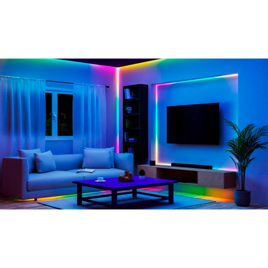 Philips - LED RGBIC dimeriuojama juosta SMART STRIP 4m LED/12W/230V 2700-6500K Wi-Fi