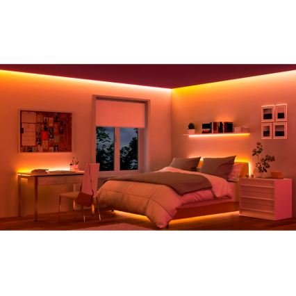 Philips - LED RGBIC dimeriuojama juosta SMART STRIP 4m LED/12W/230V 2700-6500K Wi-Fi
