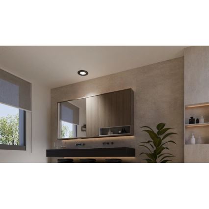 Philips - LED RGBW Pritemdomas įleidžiamas lubinis vonios šviestuvas Hue SLIM LED/12W/230V IP44 2200-6500K