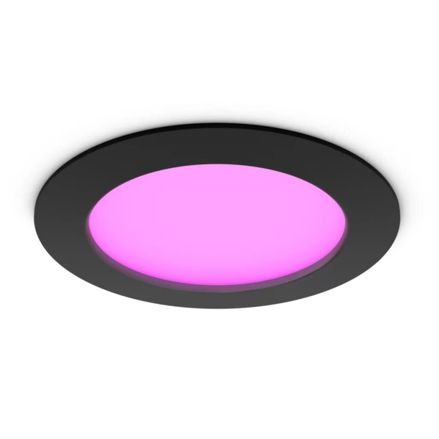 Philips - LED RGBW Pritemdomas įleidžiamas lubinis vonios šviestuvas Hue SLIM LED/12W/230V IP44 2200-6500K