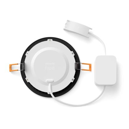 Philips - LED RGBW Pritemdomas įleidžiamas lubinis vonios šviestuvas Hue SLIM LED/12W/230V IP44 2200-6500K