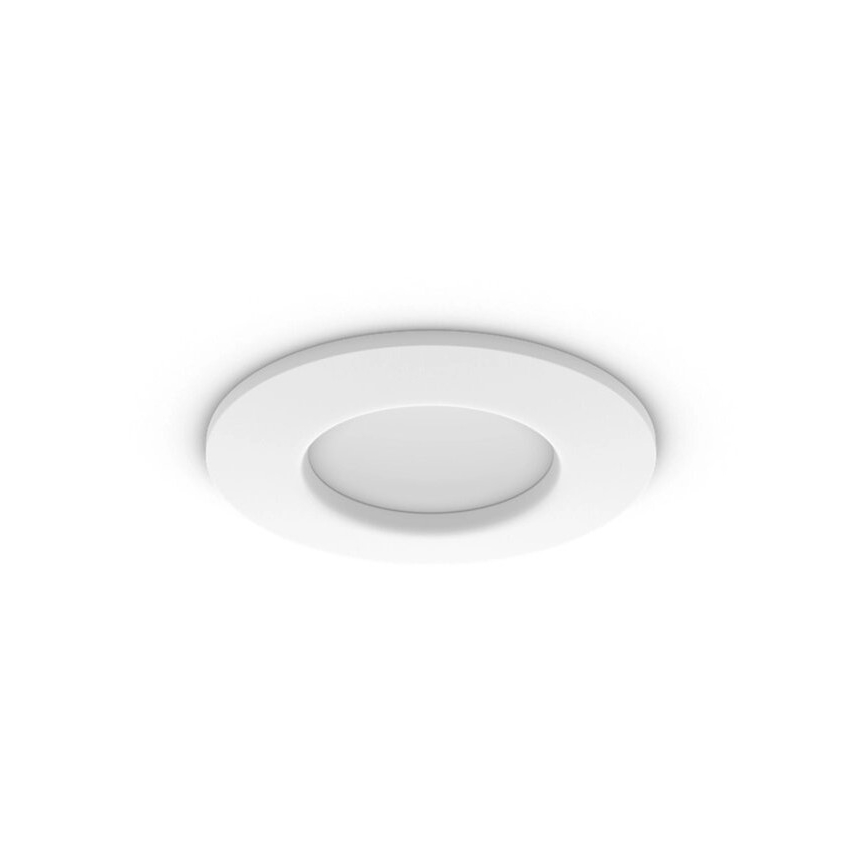 Philips - LED RGBW Pritemdomas įleidžiamas lubinis vonios šviestuvas Hue SLIM LED/8,3W/230V 2000-6500K IP44 balta