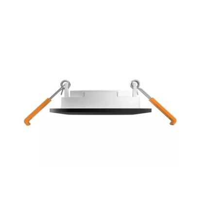 Philips - LED RGBW Pritemdomas įleidžiamas lubinis vonios šviestuvas Hue SLIM LED/8,3W/230V 2000-6500K IP44 juoda