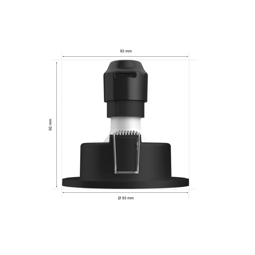 Philips - LED RGBW Pritemdomas įleidžiamas lubinis vonios šviestuvas Hue XAMENTO 1xGU10/4,2W/230V 2000-6500K IP44