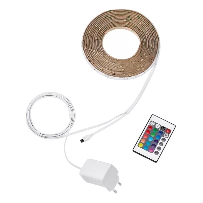 Philips - LED RGBW dimeriuojama juosta 5m LED/12W/230V + nuotolinis valdymas