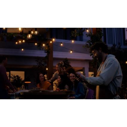 Philips - LED RGBW dimeriuojama lauko girlianda Hue FESTAVIA 30xLED 21m IP65