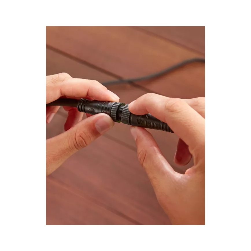 Philips - LED RGBW dimeriuojama lauko girlianda Hue FESTAVIA 30xLED 21m IP65