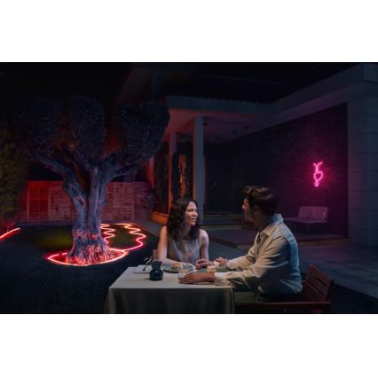 Philips - Dimeriuojama RGBW LED lauko juosta Hue NEON 5m LED/30W/230V 2200-6500K IP67