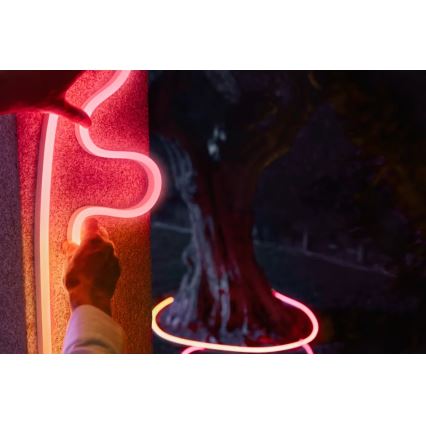 Philips - Dimeriuojama RGBW LED lauko juosta Hue NEON 5m LED/30W/230V 2200-6500K IP67