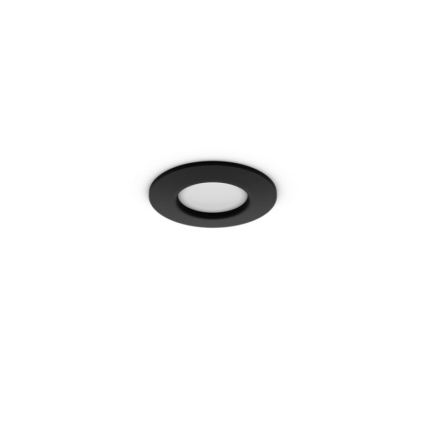 Philips - LED RGBW dimeriuojamas vonios kambario įleidžiamas šviestuvas Hue SLIM LED/8,3W/230V 1000-20000K juodas P44