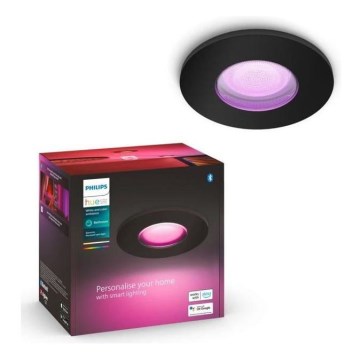 Philips - LED RGBW eguliuojamas vonios įleidžiamas šviestuvas Hue XAMENTO GU10/5,7W/230V IP44 2200-6500K