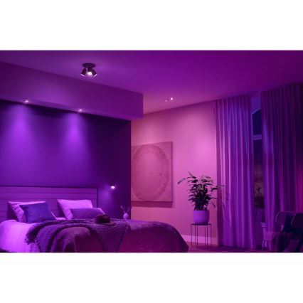 Philips - LED RGBW Pritemdomas įleidžiamas lubinis šviestuvas Hue CENTURA 1xGU10/4,2W/230V 2000-6500K