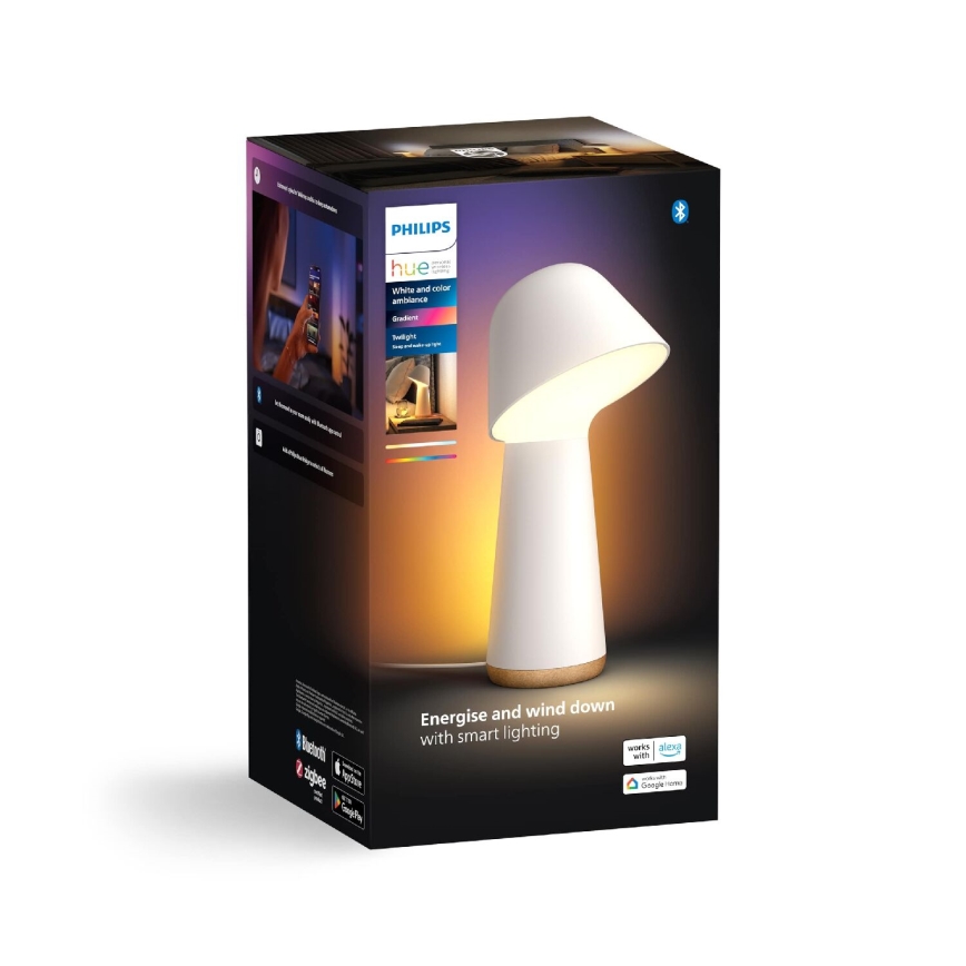 Philips - LED RGBW Pritemdomas stalinis šviestuvas Hue TWILIGHT LED/13,4W/230V 2000-6500K