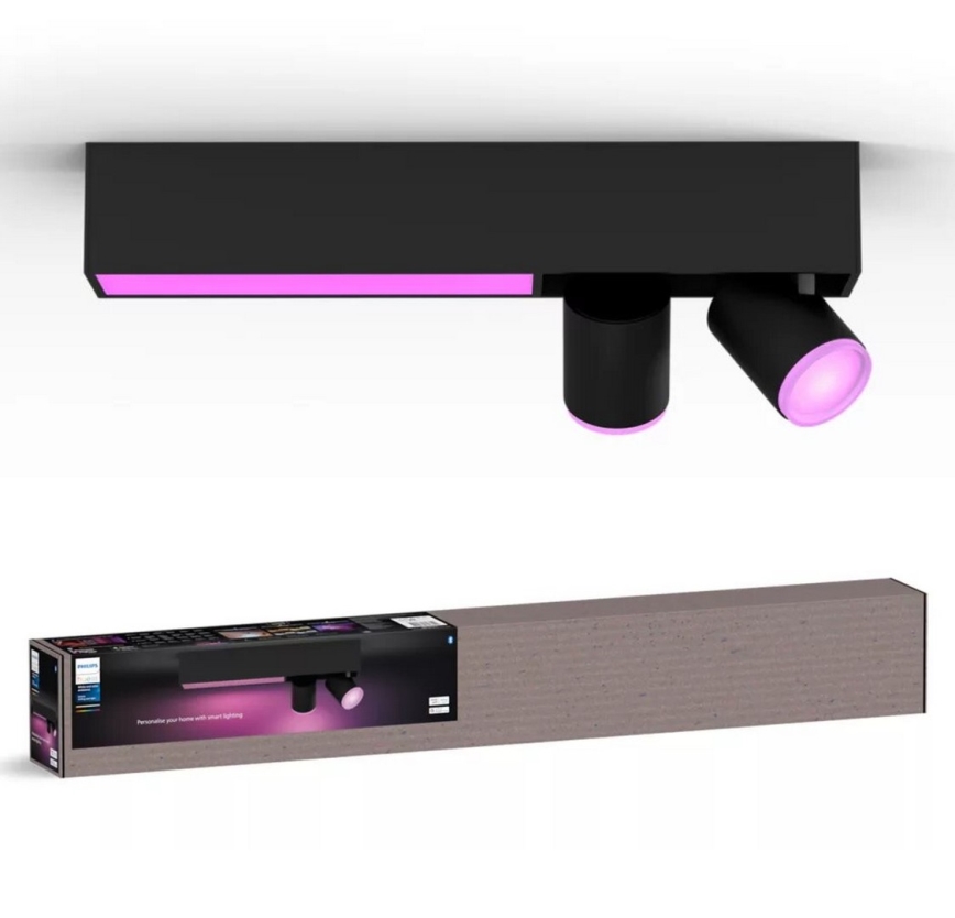 Philips - LED RGBW Pritemdomi akcentiniai šviestuvai Hue CENTRIS 2xGU10/4,2W/230V + LED/11W 2000-6500K