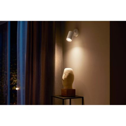 Philips - LED RGBW Pritemdomi akcentiniai šviestuvai Hue FUGATO 1xGU10/4,2W/230V 2000-6500K balta