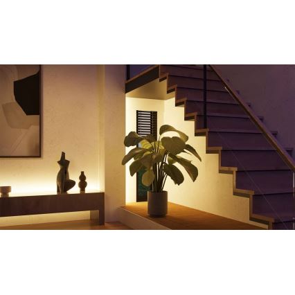 Philips - pritemdoma LED RGBW juostelė Hue WHITE AND COLOR AMBIANCE 10m LED/20W/230V 2000-6500K