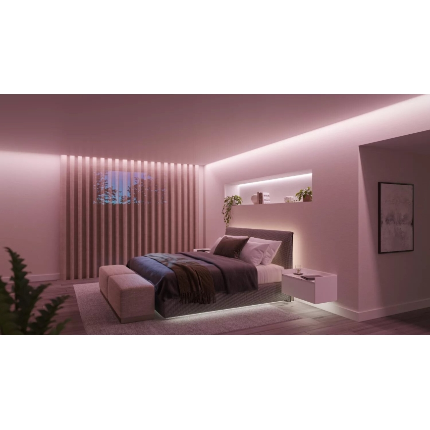Philips - LED RGBW Reguliuojama juostelė Hue WHITE AND COLOR AMBIANCE 10m LED/20W/230V 2000-6500K