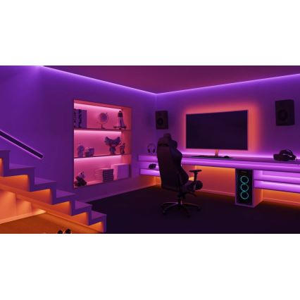 Philips - LED RGBW Reguliuojama juostelė Hue WHITE AND COLOR AMBIANCE 10m LED/20W/230V 2000-6500K
