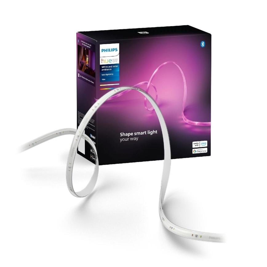 Philips - LED RGBW Reguliuojama juostelė Hue WHITE AND COLOR AMBIANCE 10m LED/20W/230V 2000-6500K
