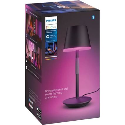 Philips - LED RGBW Reguliuojama lauko jutiklinė lempa Hue GO LED/6,2W/230V 2000-6500K IP54