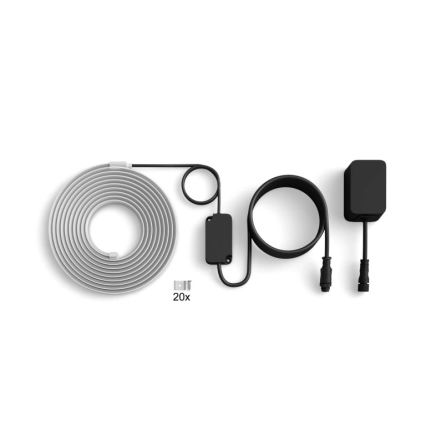 Philips - RGBW LED lauko juosta Hue FLUX, reguliuojamas šviesumas, 5 m, LED/30W/230V, 2200-6500K, IP67