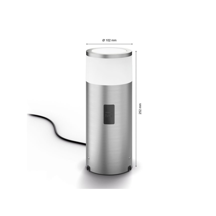 Philips - LED RGBW Reguliuojama lauko lempa Hue CALLA LED/8W/230V IP44