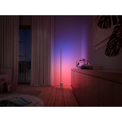 Philips - LED RGBW Reguliuojamas toršeras Hue SIGNE LED/29W/230V 2000-6500K baltas