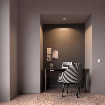 Philips - LED RGBW dimeriuojamas įleidžiamas šviestuvas DONEGAL 1xGU10/4,8W/230V + nuotolinis valdymas