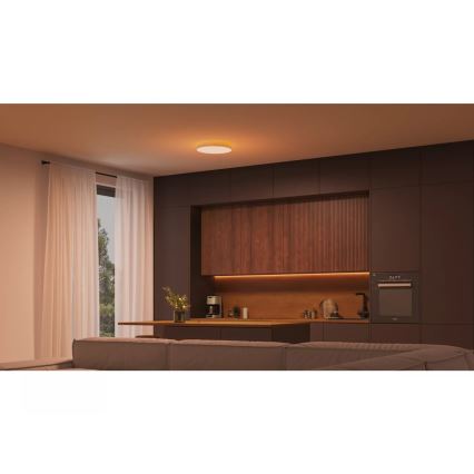 Philips - LED RGBW Reguliuojamas lubinis šviestuvas Hue DATURA LED/48W/230V 2000-6500K
