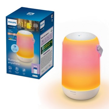 Philips - LED RGBW reguliuojamas nešiojamas jutiklinis stalinis šviestuvas SMART LED/13,5W/3,6V 2200-6500K Wi-Fi 1800 mAh