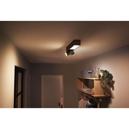 Philips - LED RGBW reguliuojamas taškinis šviestuvas Hue CENTRIS LED/11W/230V + 2xGU10/5,7W