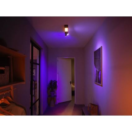 Philips - LED RGBW reguliuojamas taškinis šviestuvas Hue CENTRIS 2xGU10/4,2W/230V + LED/11W 2000-6500K
