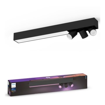 Philips - LED RGBW reguliuojamas taškinis šviestuvas LED/25W/230V + 3xGU10/5,7W