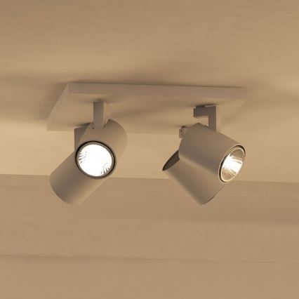 Philips - LED RGBW dimeriuojamas taškinis šviestuvas RUNNER 4xGU10/6,5W/230V 2700-6500K balta