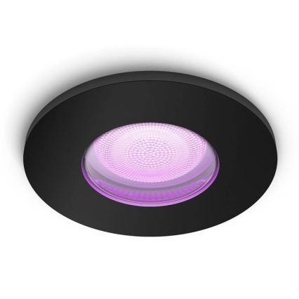 Philips - LED RGBW eguliuojamas vonios įleidžiamas šviestuvas Hue XAMENTO GU10/5,7W/230V IP44 2200-6500K